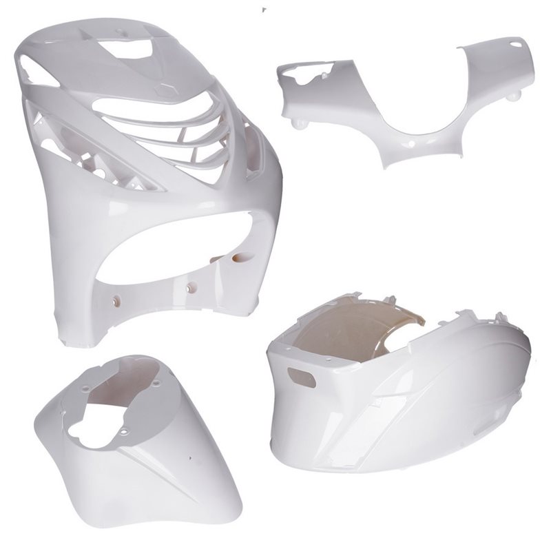 KIT DE CARENADOS PIAGGIO ZIP SP 4 PIEZAS BLANCO