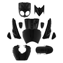 KIT DE CARENADOS YAMAHA SLIDER 11 PIEZAS NEGRO