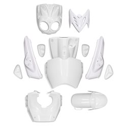 KIT DE CARENADOS YAMAHA SLIDER 11 PIEZAS BLANCO