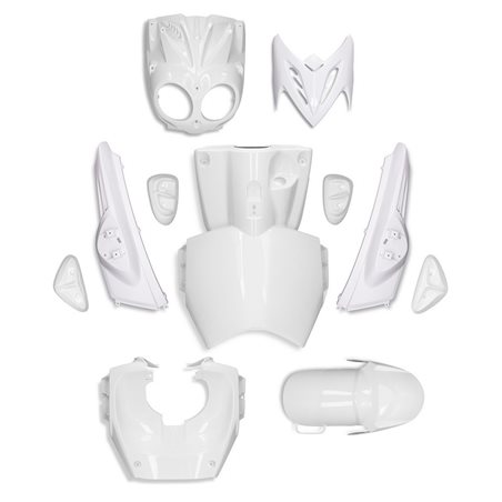 KIT DE CARENADOS YAMAHA SLIDER 11 PIEZAS BLANCO