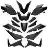 KIT DE CARENADOS YAMAHA TMAX 530 2017-2019 PHASE 3 15 PIEZAS – NEGRO MATE
