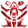 KIT DE CARENADOS HONDA PCX 2014-2017 14 PIEZAS ROJO PERLA SIENA R320