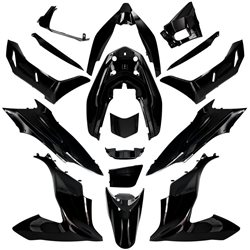 KIT DE CARENADOS HONDA PCX 2018 17 PIEZAS NEGRO PERLA NIGHTSTAR NHA84