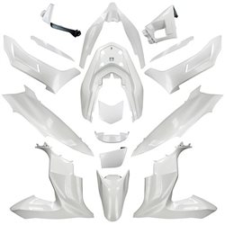 KIT DE CARENADOS HONDA PCX 2018 17 PIEZAS BLANCO PERLA NHA16P