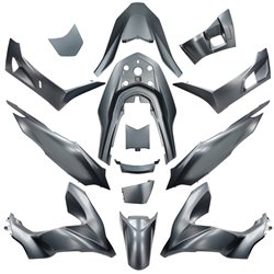 KIT DE CARENADOS HONDA PCX 2021- 14 PIEZAS GRIS MATE NHC34