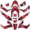 KIT DE CARENADOS HONDA PCX 2021- 14 PIEZAS ROJO PERLA R368