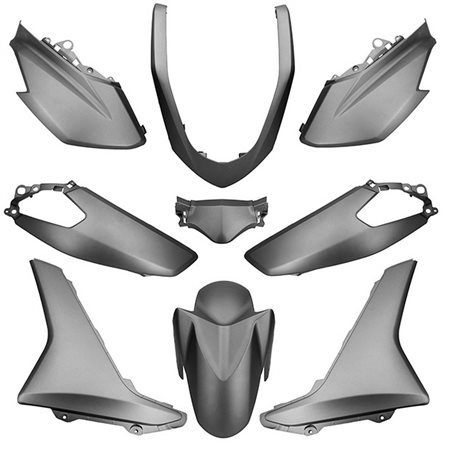 KIT DE CARENADOS YAMAHA NMAX 9 PIEZAS GRIS MATE MNM3