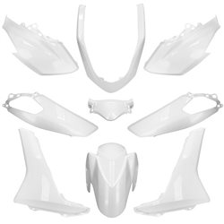 KIT DE CARENADOS YAMAHA NMAX 9 PIEZAS BLANCO METÁLICO WM6