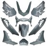 KIT DE CARENADOS YAMAHA NMAX A PARTIR DEL 2021 10 PIEZAS GRIS PASTEL DARK GRAY