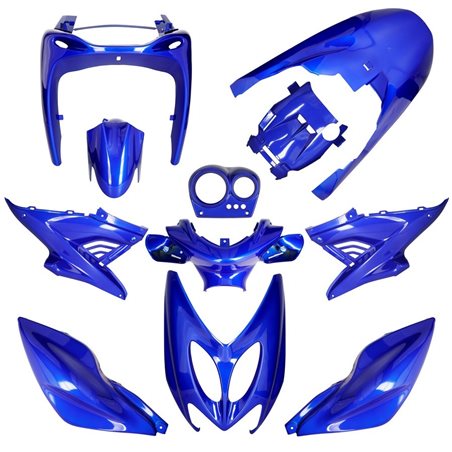 CARENADOS YAMAHA AEROX HASTA 2013 11 PIEZAS AZUL METÁLLICO