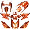 CARENADOS YAMAHA AEROX HASTA 2013 11 PIEZAS NARANJA METÁLICO