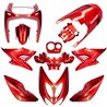 CARENADOS YAMAHA AEROX HASTA 2013 11 PIEZAS ROJO SCUDERIA