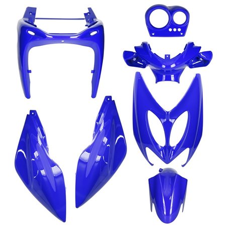KIT DE CARENADOS YAMAHA AEROX 7 PIEZAS AZUL