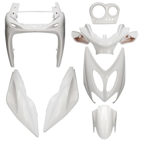 KIT DE CARENADOS YAMAHA AEROX 7 PIEZAS BLANCO