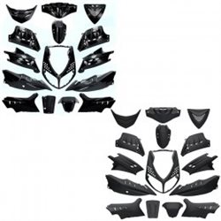 KIT DE CARENADOS PEUGEOT SPEEDFIGHT 2 15 PIEZAS AZUL METÁLICO SPARCO