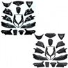 KIT DE CARENADOS PEUGEOT SPEEDFIGHT 2 15 PIEZAS AZUL METÁLICO SPARCO