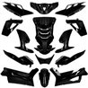 KIT DE CARENADOS PEUGEOT SPEEDFIGHT 4 14 PIEZAS NEGRO METÁLICO