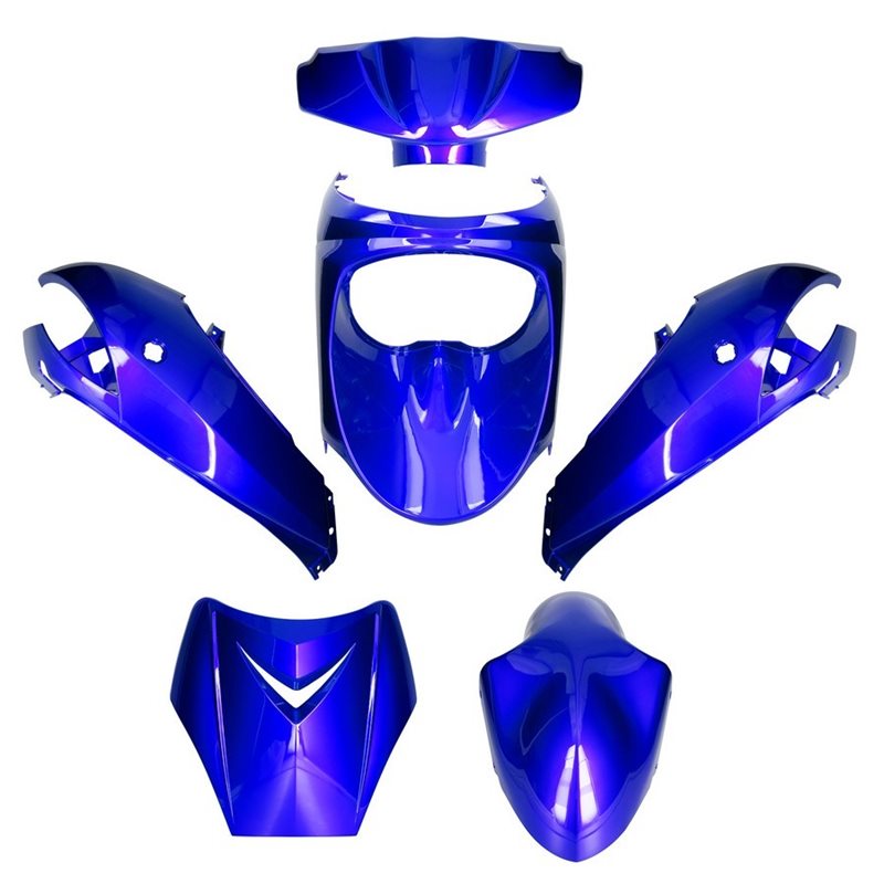 KIT DE CARENADOS PEUGEOT NEW VIVACITY 50 6 PIEZAS AZUL METÁLICO