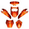 KIT DE CARENADOS PEUGEOT NEW VIVACITY 50 6 PIEZAS NARANJA METÁLICO