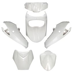 KIT DE CARENADOS PEUGEOT NEW VIVACITY 50 6 PIEZAS BLANCO PERLA