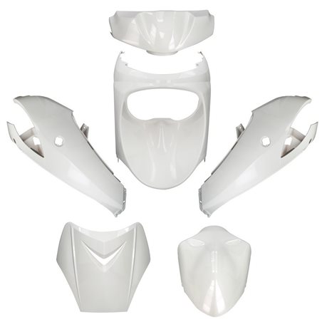 KIT DE CARENADOS PEUGEOT NEW VIVACITY 50 6 PIEZAS BLANCO PERLA