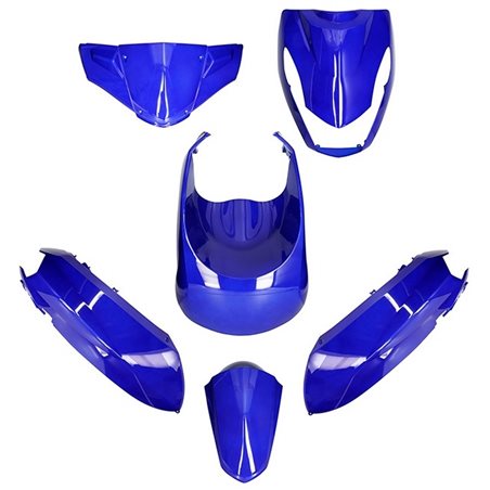 KIT DE CARENADOS PEUGEOT KISBEE 50/100 6 PIEZAS AZUL METÁLICO