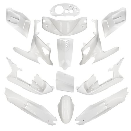 CARENADOS GILERA RUNNER 05 13 PIEZAS BLANCO METÁLICO