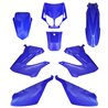 CARENADOS DERBI SENDA 2000-2010 8 PIEZAS INYECCIÓN AZUL