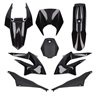 CARENADOS DERBI SENDA DRD RACING/X-TREME 11-17 8 PIEZAS INYECIÓN NEGRO