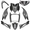 KIT DE CARENADOS YAMAHA JOG R RR / MBK MACH G 9 PIEZAS GRIS NARDO