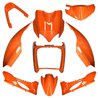 KIT DE CARENADOS YAMAHA JOG R RR / MBK MACH G 9 PIEZAS NARANJA