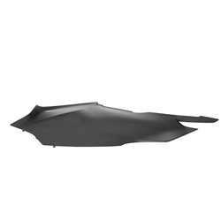 TAPA LATERAL TRASERA IZQUIERDA PCX (21-) NEGRO MATE NHA76