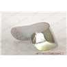 VISERA AGV K3 Y K4 IRIDIUM PLATA