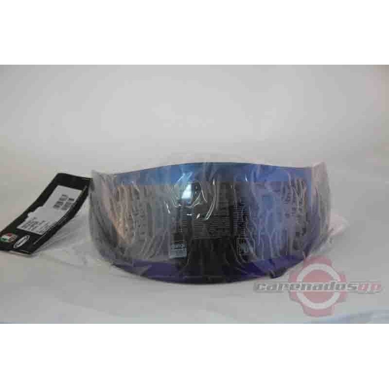 VISERA AGV K3 Y K4 IRIDIUM AZUL