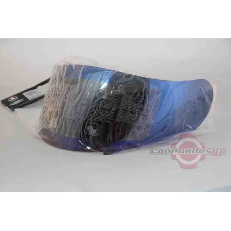 VISERA AGV K3 Y K4 IRIDIUM AZUL