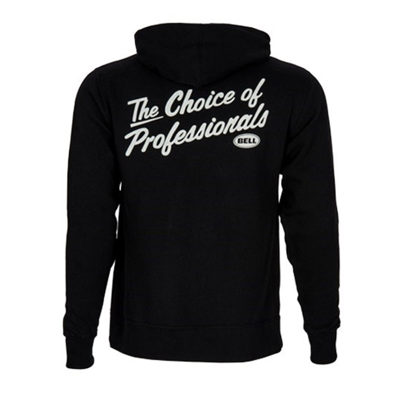 SUDADERA CON CAPUCHA BELL CHOICE OF PROS NEGRO