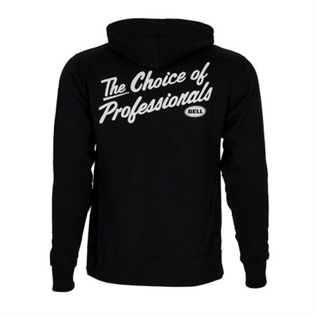 SUDADERA CON CAPUCHA BELL CHOICE OF PROS NEGRO