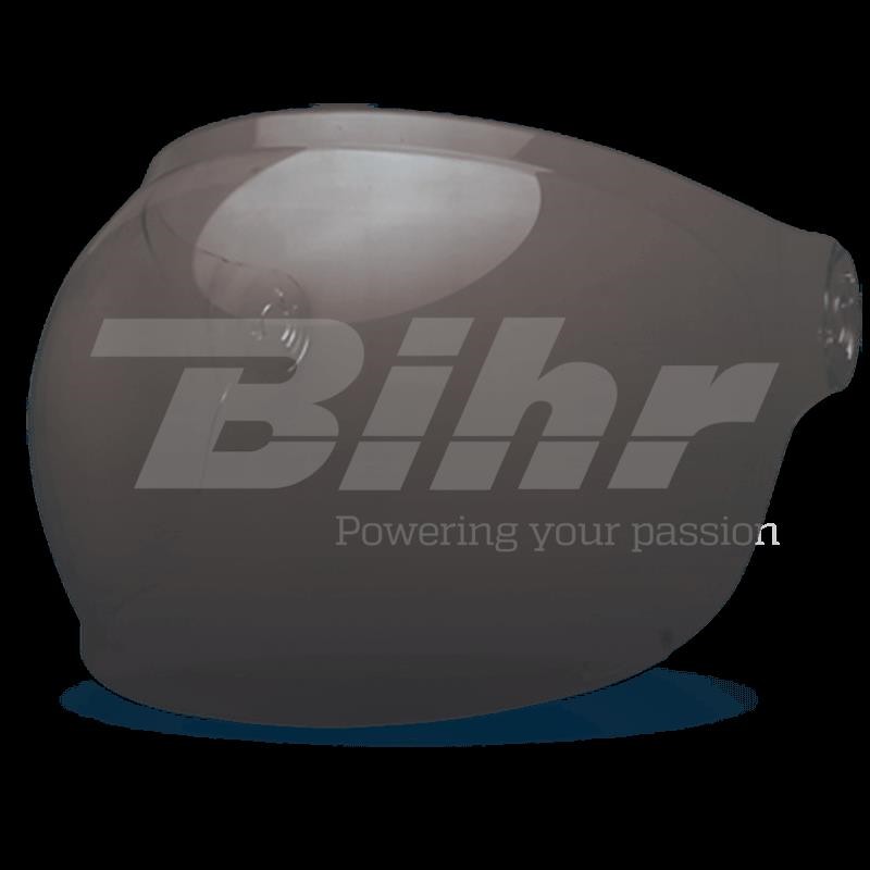 PANTALLA BURBUJA CINTA MARRÓN BELL BULLITT AHUMADO OSCURO
