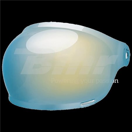 PANTALLA BURBUJA CINTA MARRÓN BELL BULLITT DORADO OSCURO IRIDISCENTE
