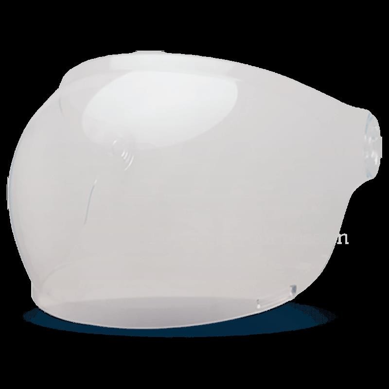 PANTALLA BURBUJA CINTA MARRÓN BELL BULLITT TRANSPARENTE
