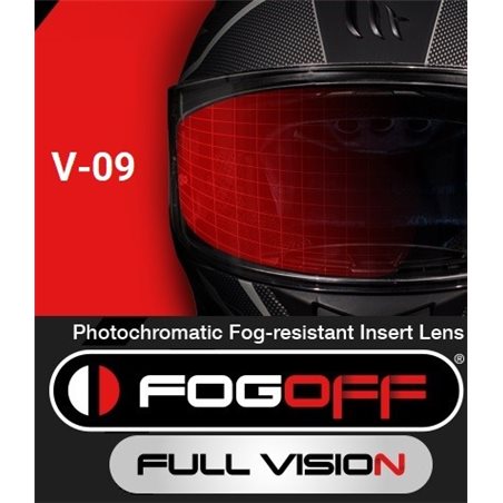 FOGOFF FOG001 LAMINAANTI-VAHO FOTOCROMÁTICA PARA MT-V-09
