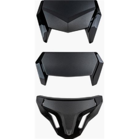 KIT 3 VENTILACIONES ATOM TITANIO MATE