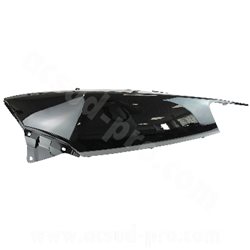 TAPA TRASERA IZQUIERDA YAMAHA TMAX 500 2008-11 NEGRO BRILLANTE