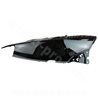 TAPA TRASERA DERECHA YAMAHA TMAX 500 2008-11 NEGRO BRILLANTE