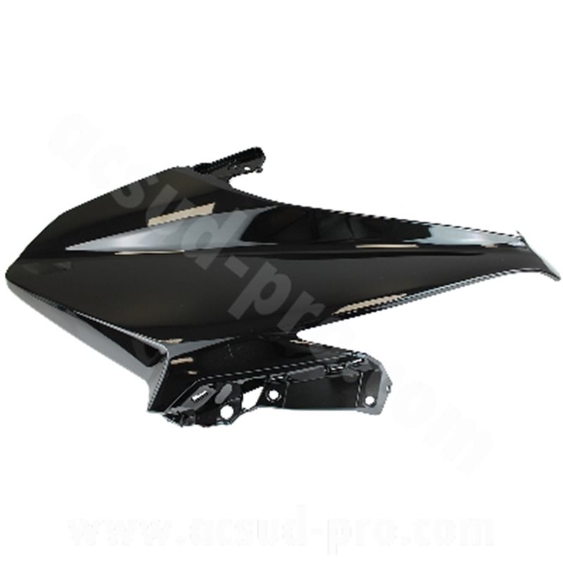 TAPA DEPOSITO IZQUIERDA YAMAHA T-MAX 500 2008- 11 NEGRO BRILLANTE