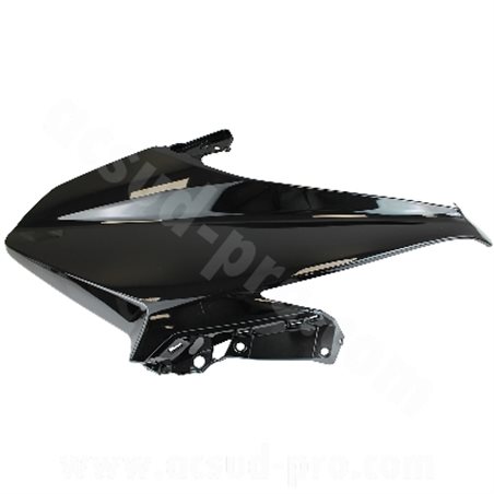 TAPA DEPOSITO IZQUIERDA YAMAHA T-MAX 500 2008- 11 NEGRO BRILLANTE