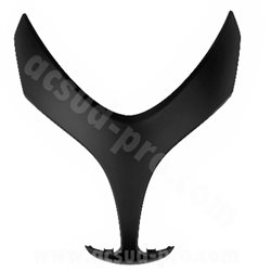 ALTO DE FRONTAL DELANTERO YAMAHA TMAX 500 2008-11 NEGRO MATE