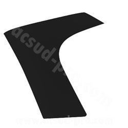 BOOMERANG DELANTERO IZQUIERDO T-MAX 08'-11' NEGRO MATE