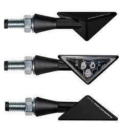 INTERMITENTES Z LED NEGRO B-LUX BARRACUDA
