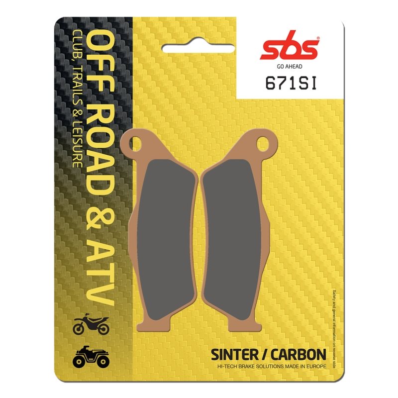 APRILIA MX SM (25K) 125 (2004-2006) DELANTERA PASTILLAS FRENO SBS